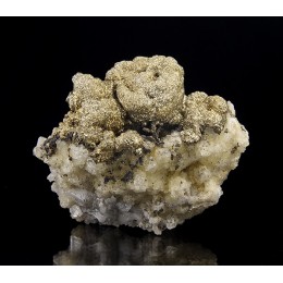 Pyrite, Baryte Moscona Mine M03812